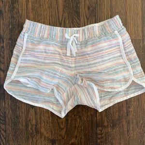 Striped Athleta Shorts